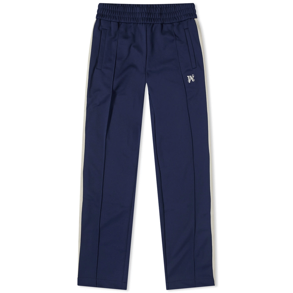 Palm Angels Men's Monogram Track Pants Navy